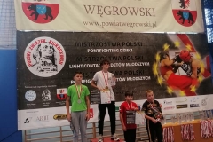 Mistrzostwa Polski kickboxingu kadetów młodszych - Węgrów 9-11.10.2020